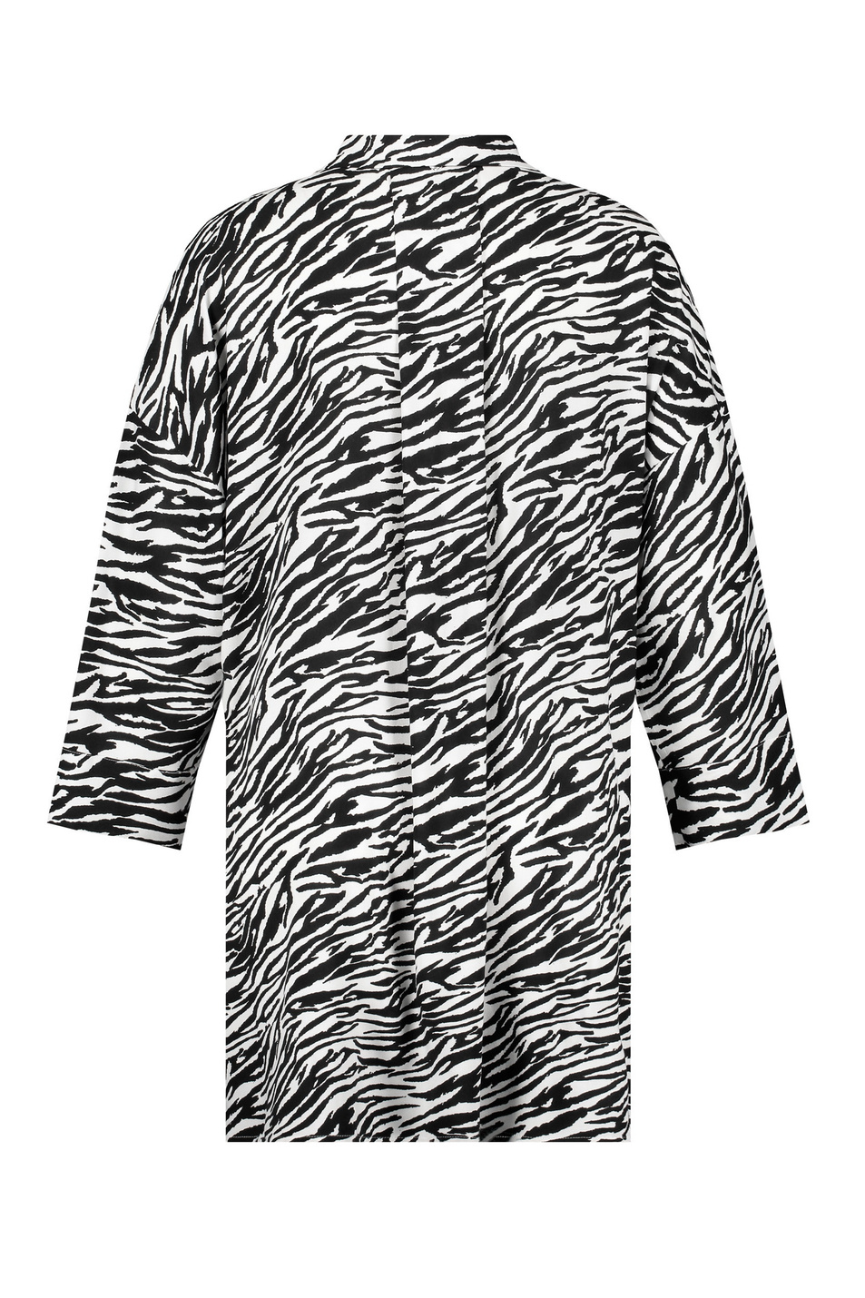 Samoon Удлиненная блузка с принтом под зебру (цвет ), артикул 660409-21018 | Фото 2