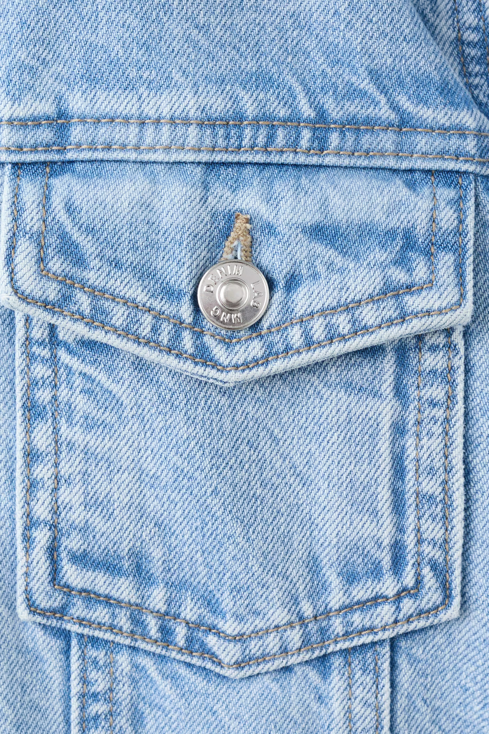 Мальчикам Mango Kids Куртка джинсовая JOHN (цвет ), артикул 27084403 | Фото 4