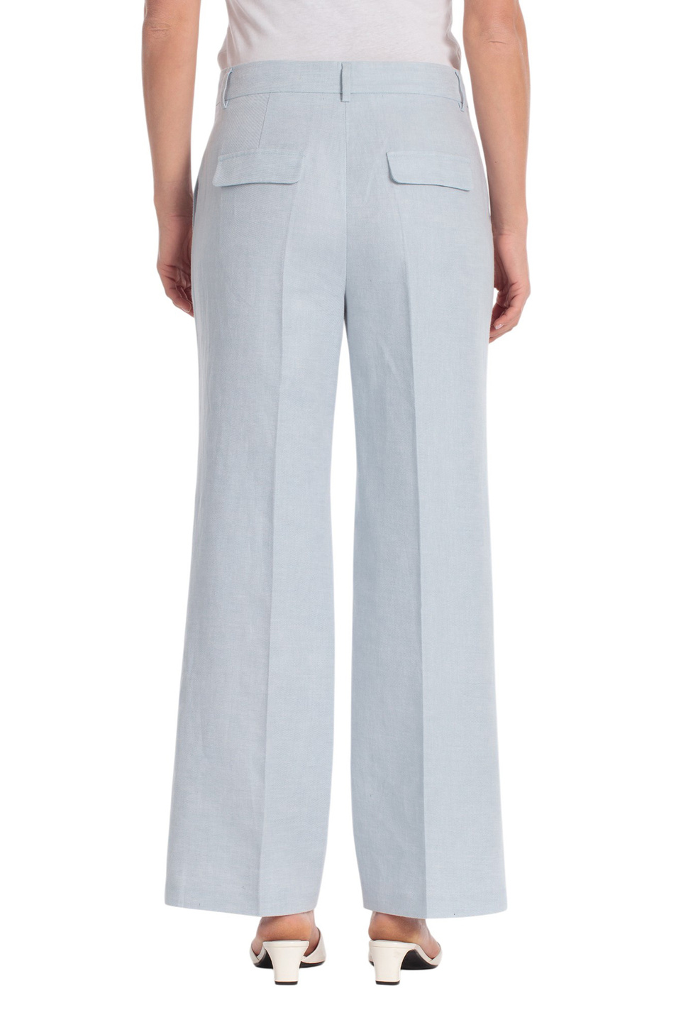 Женский Gerry Weber Брюки из хлопка и льна (цвет ), артикул N67700 | Фото 4