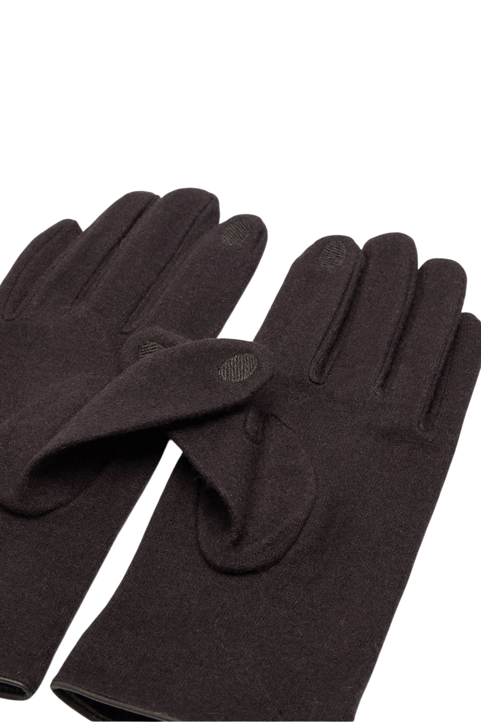 Перчатки из смесовой шерсти|Основной цвет:Коричневый Женский Parfois Перчатки из смесовой шерсти (цвет ), артикул 240749 | Фото 3