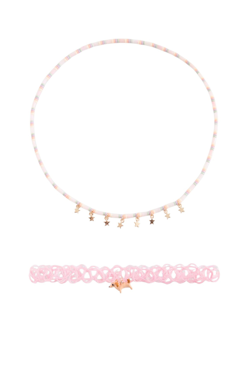 Девочкам Mango Kids Ожерелье CDOGGY в комплекте из 2 шт (цвет ), артикул 37081360 | Фото 1
