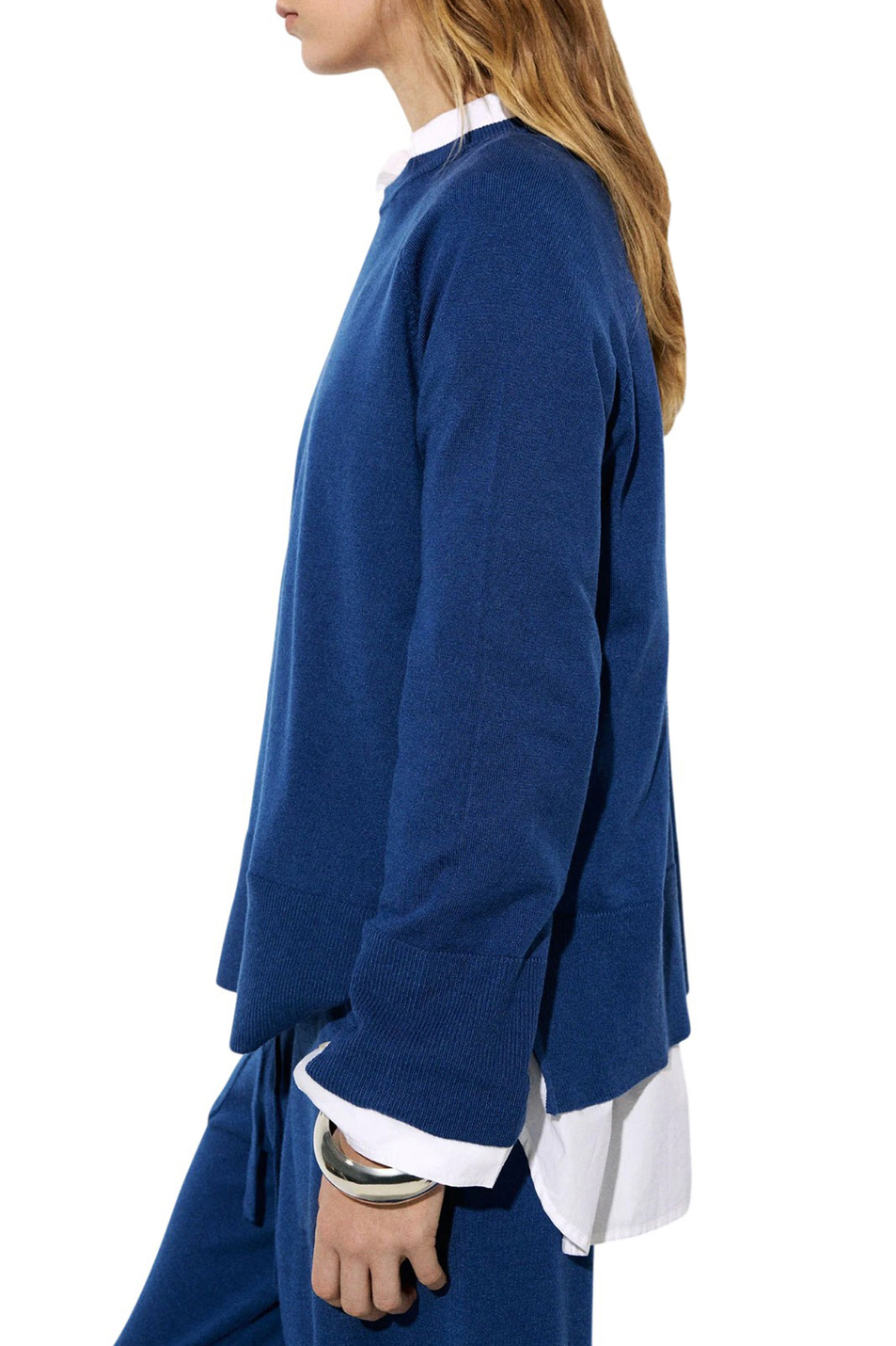 Джемпер однотонный|Основной цвет:Синий Женский Parfois Джемпер однотонный (цвет ), артикул 227690 | Фото 4