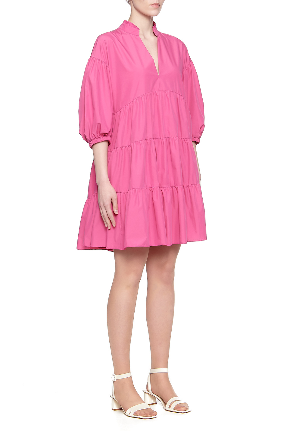 iBLUES Объемное платье LORETTA с воланами (цвет ), артикул 72211812 | Фото 4