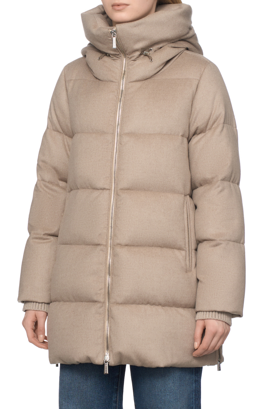 Женский MooRER Полупальто CARINZIA-LS9 из шерсти и кашемира (цвет ), артикул MODPI100059-TEPA228-CARIN | Фото 4