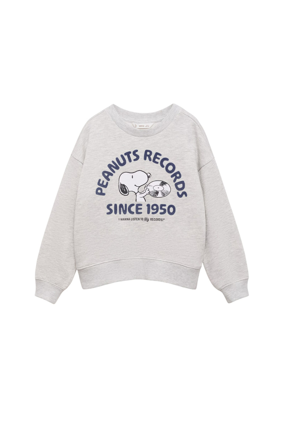 Девочкам Mango Kids Свитшот SRECORD из хлопка (цвет ), артикул 77037679 | Фото 1