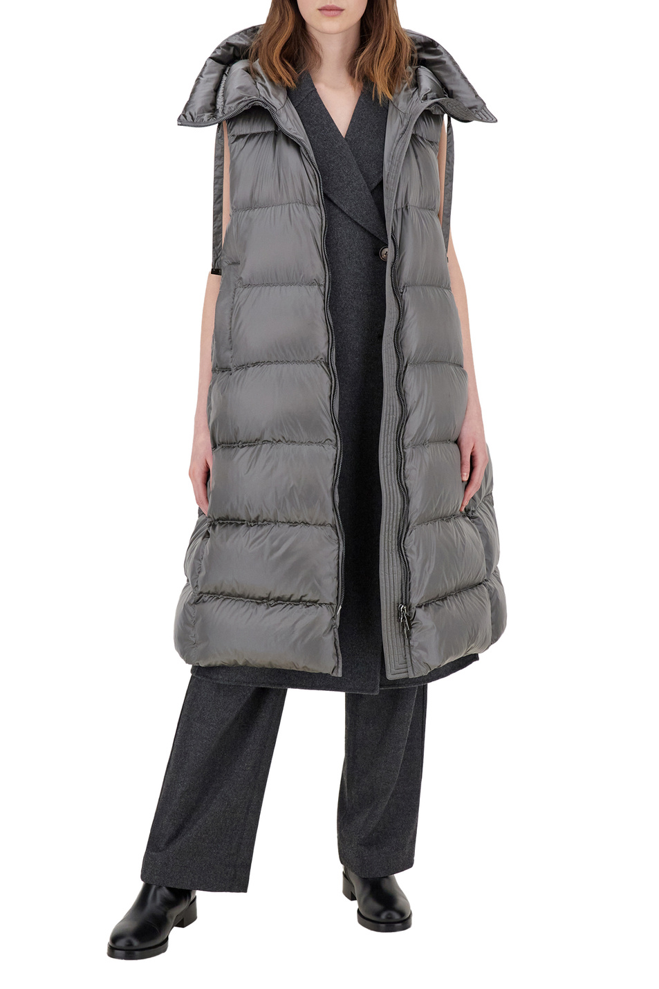 Женский Max Mara Жилет SPACEGI с капюшоном и кулиской (цвет ), артикул 92960816 | Фото 2