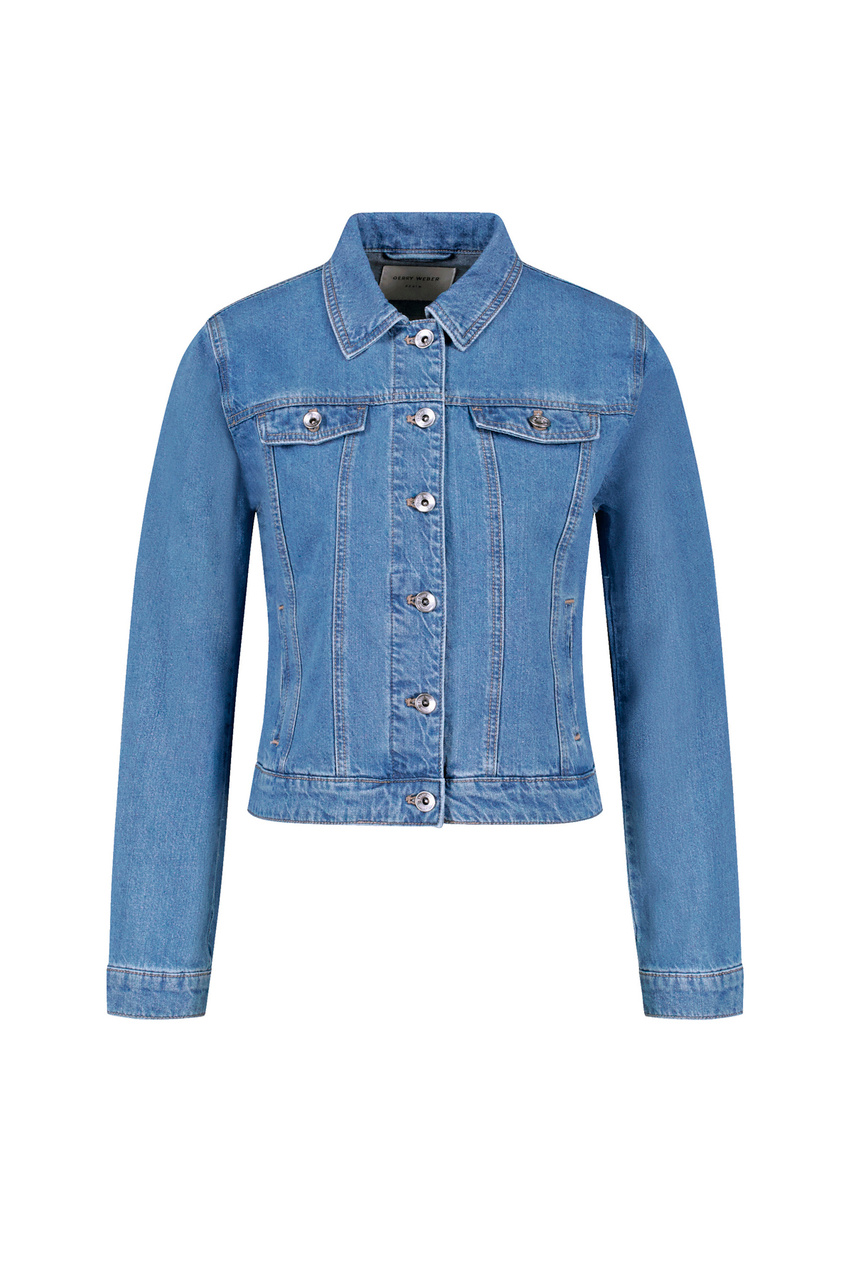 Куртка джинсовая|Основной цвет:Синий|Артикул:350238-66825 | Фото 1