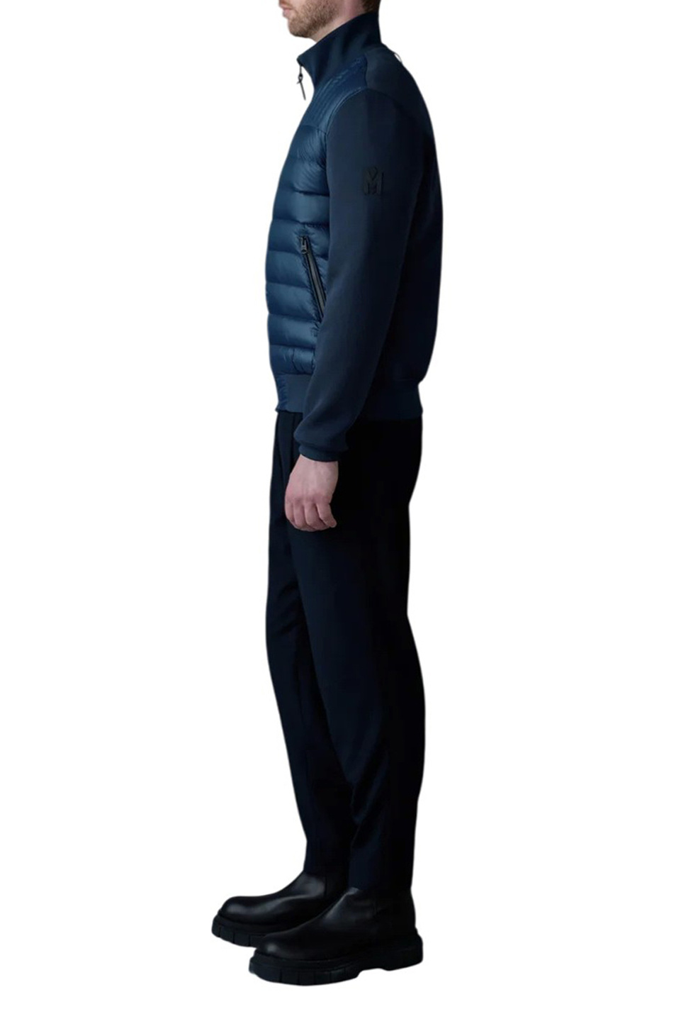 Куртка COLLIN-R стеганая из смесового хлопка|Основной цвет:Синий Мужской Mackage Куртка COLLIN-R стеганая из смесового хлопка (цвет ), артикул P002862 | Фото 3