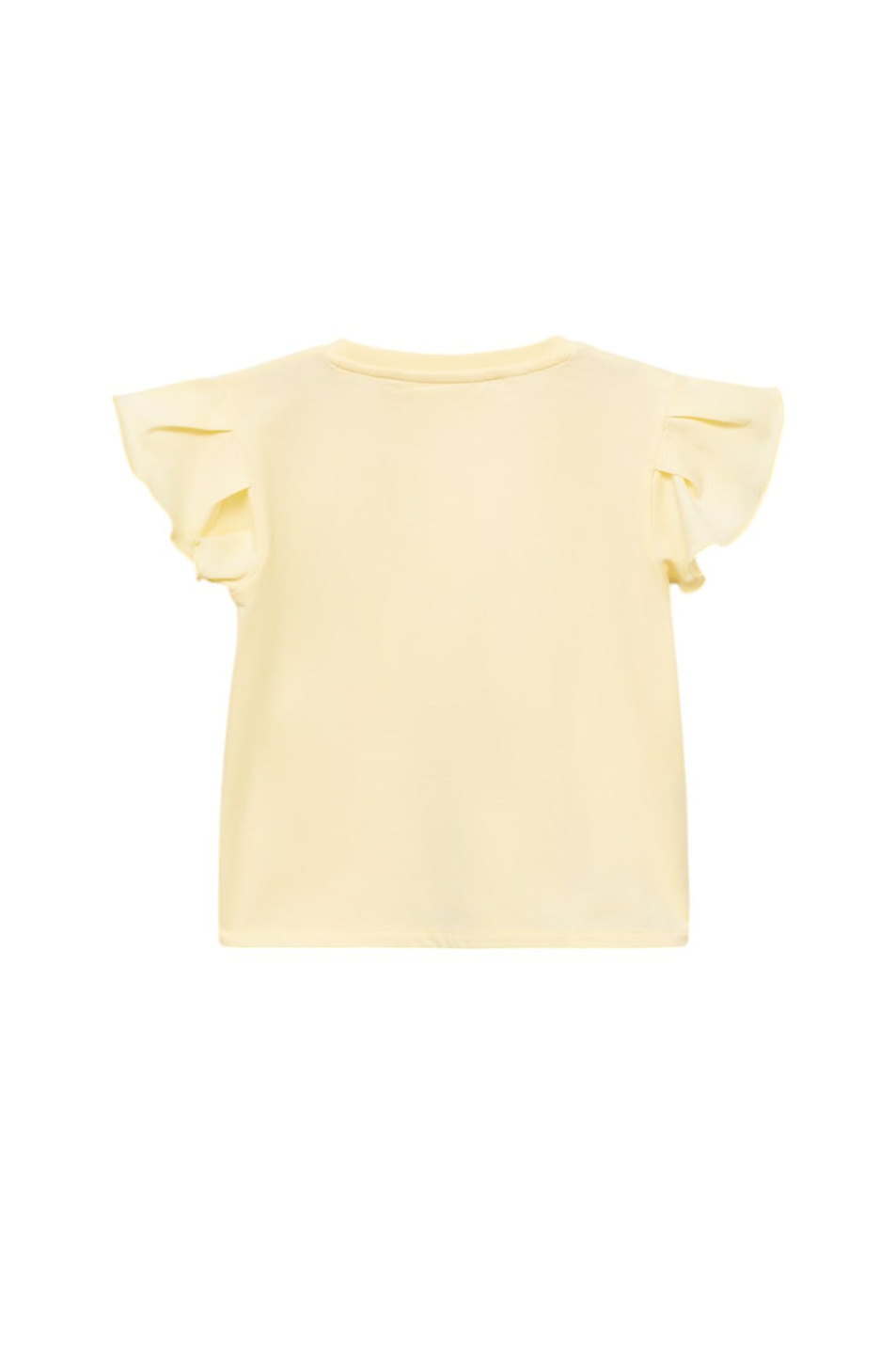 Девочкам Mango Kids Футболка SOFTB с оборкой (цвет ), артикул 87007705 | Фото 2