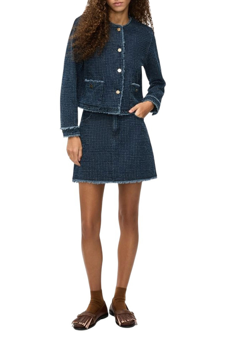 Женский iBLUES Жакет CARIOCA из натурального хлопка (цвет ), артикул 2617041041 | Фото 2