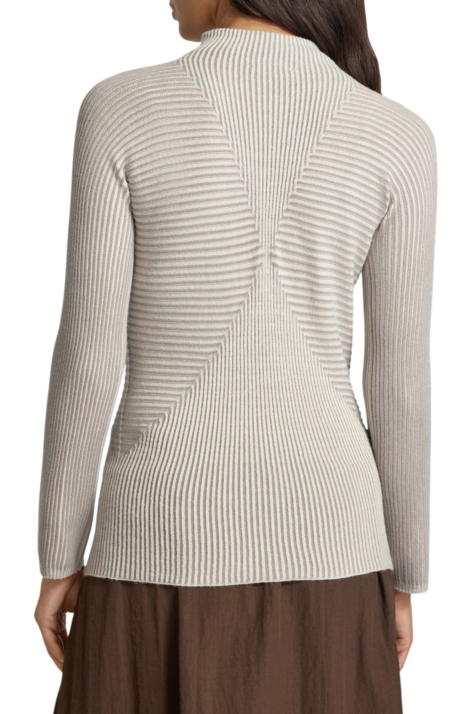 Женский Emporio Armani Джемпер однотонный (цвет ), артикул EW002743-AF20460 | Фото 5