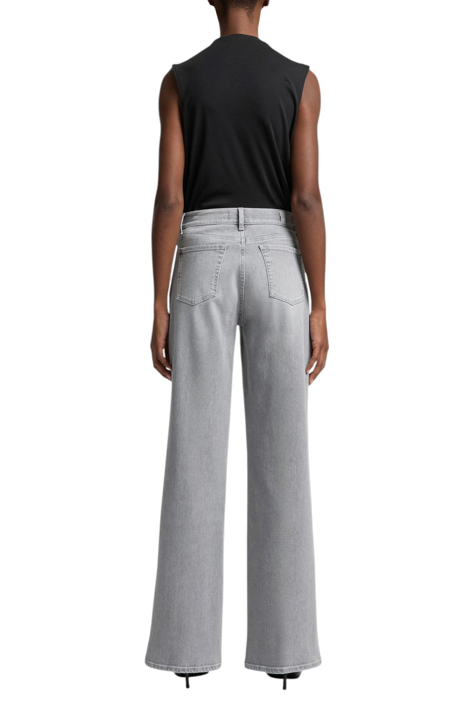 Женский 7 for all Mankind Джинсы LOTTA из смесового хлопка (цвет ), артикул 7UG20C66 | Фото 4