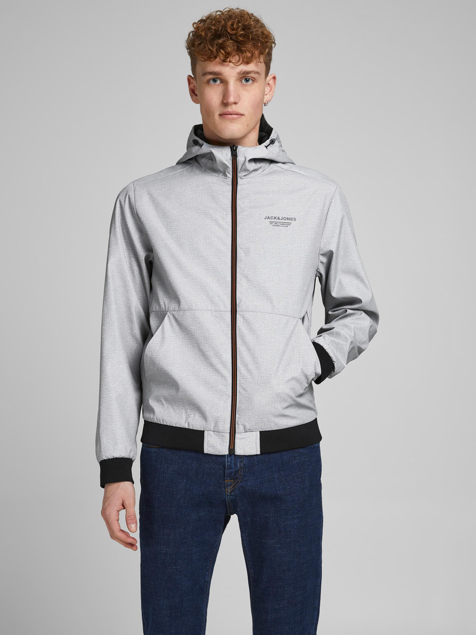 Мужской Jack & Jones Куртка с капюшоном из водоотталкивающего материала (цвет ), артикул 12182243 | Фото 3