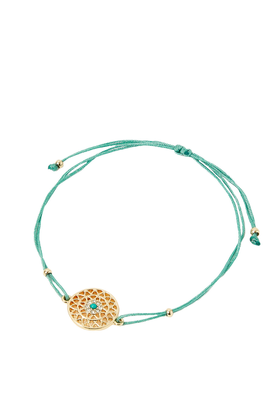 Женский Accessorize Регулируемый браслет с подвеской и кристаллами (цвет ), артикул 384043 | Фото 1