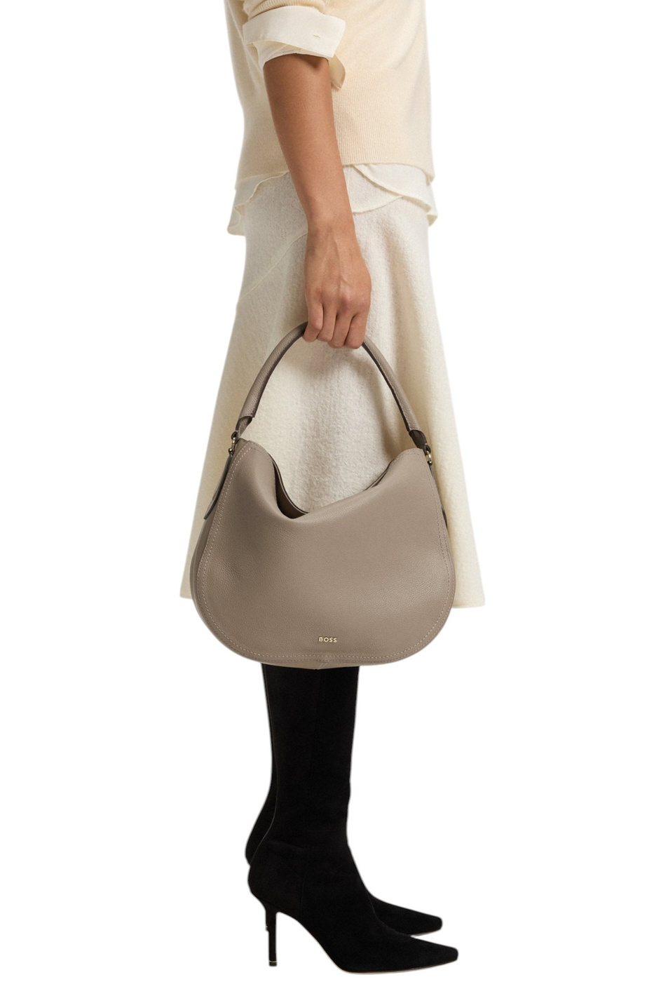 Женский BOSS Сумка из натуральной кожи (цвет ), артикул 50552136 | Фото 6