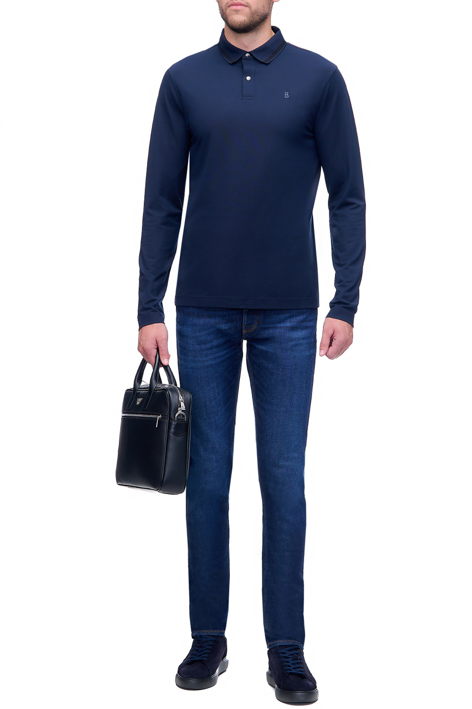 Bogner Рубашка поло BRASIL с длинным рукавом (цвет ), артикул 58362727 | Фото 3