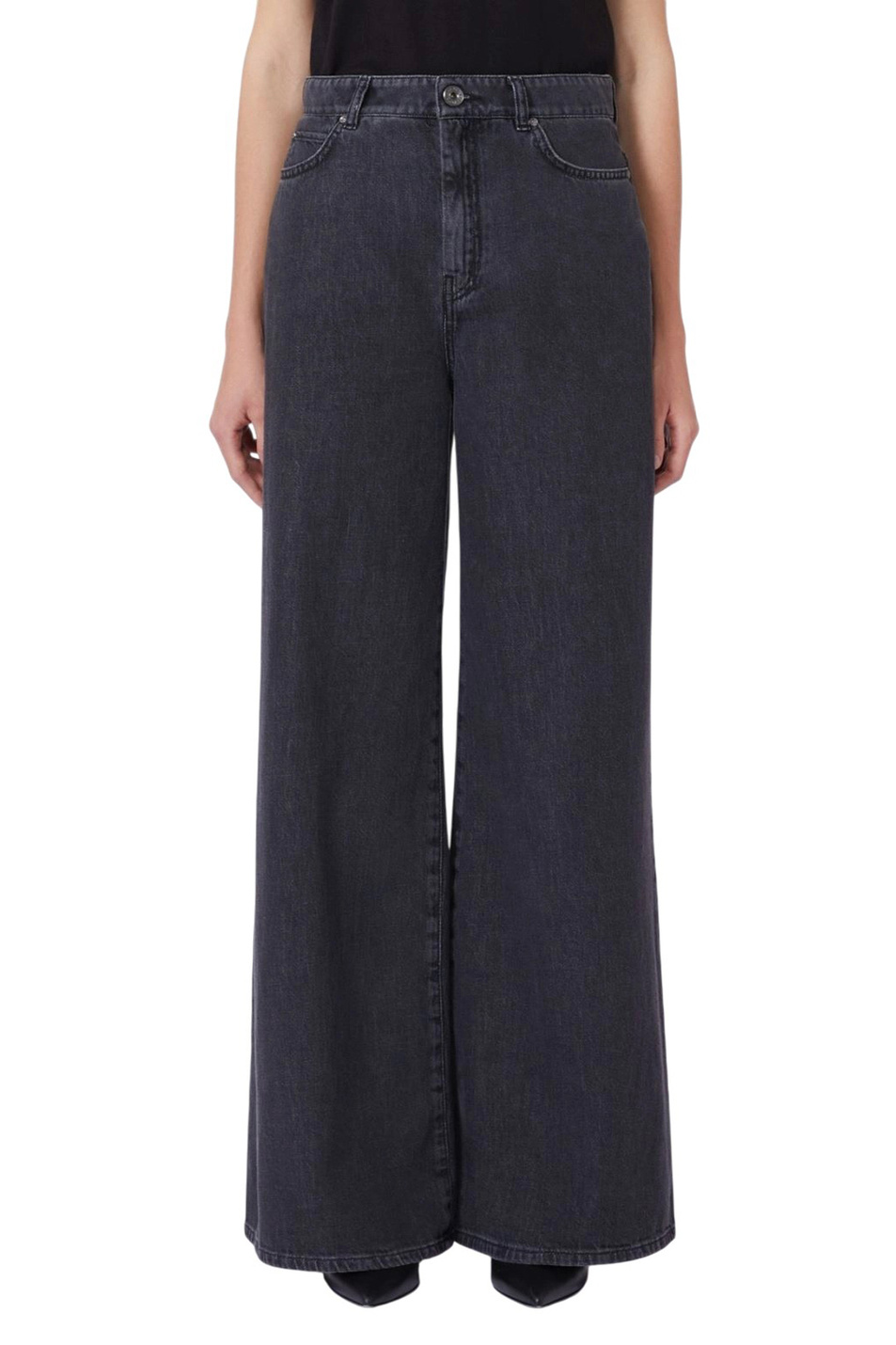 Женский Weekend Max Mara Джинсы VEGA из хлопка (цвет ), артикул 2615181041 | Фото 3