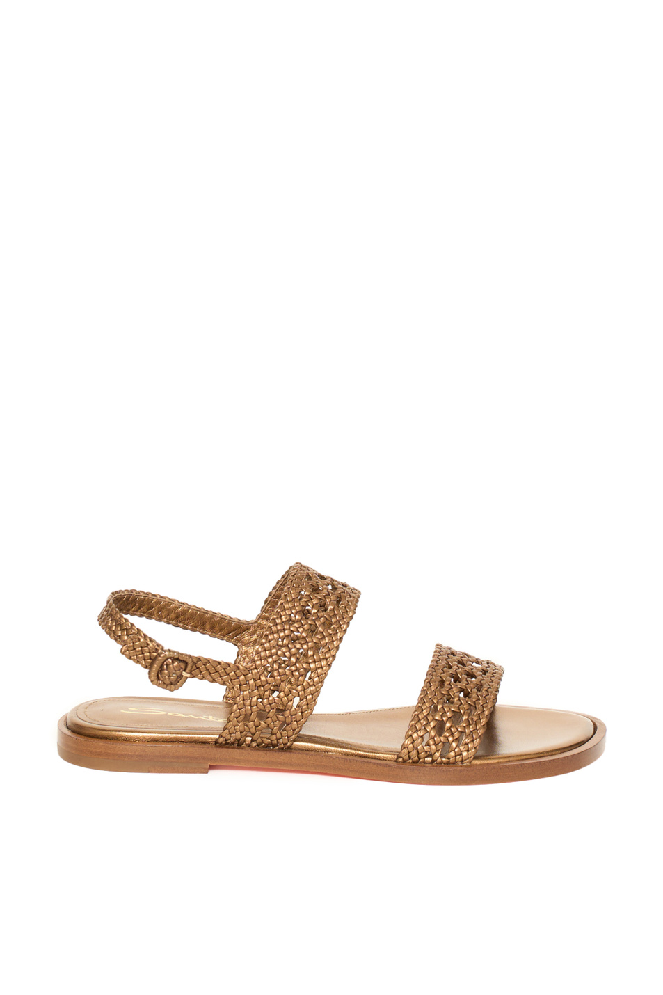 Женский Santoni Сандалии LUCE из натуральной кожи (цвет ), артикул WHWC72281HA1TODLO70 | Фото 1