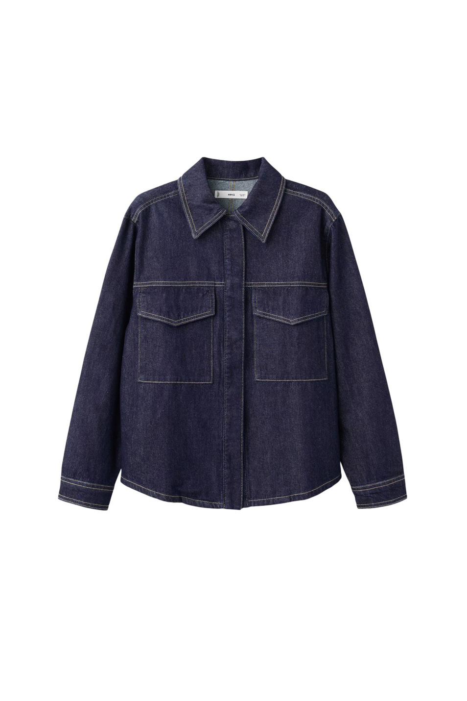 Женский Mango Рубашка джинсовая AYLIN (цвет ), артикул 27041237 | Фото 1