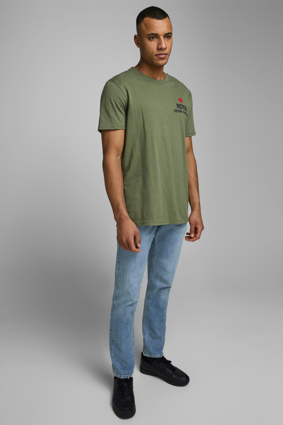 Мужской Jack & Jones Джинсы Mike ROYAL Comfort fit (цвет ), артикул 12169763 | Фото 4
