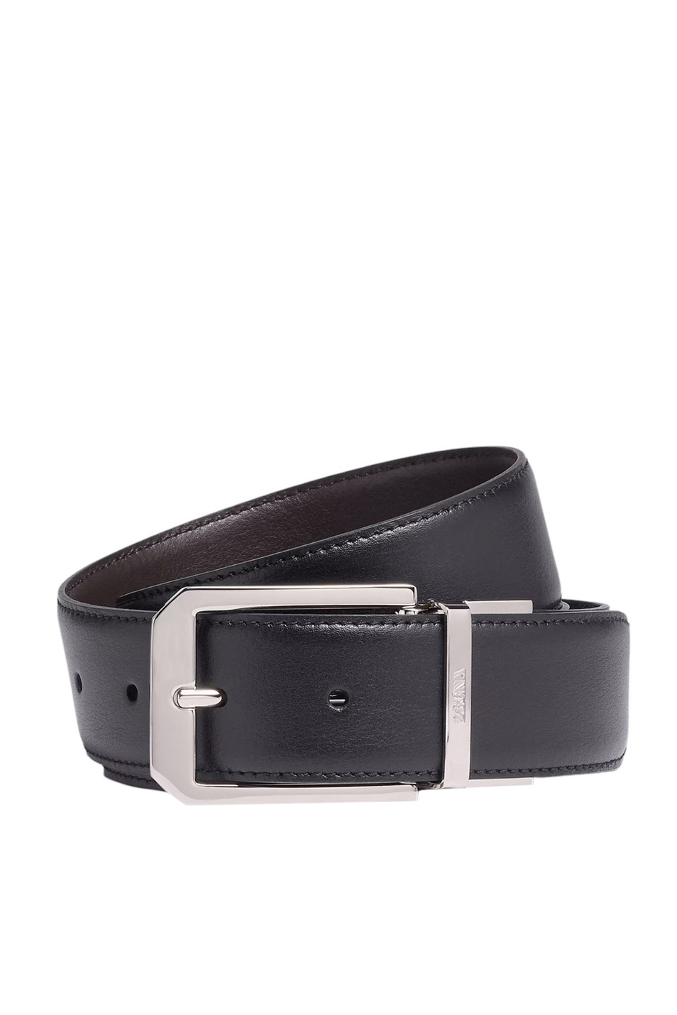 Мужской Zegna Ремень двусторонний из натуральной кожи (цвет ), артикул LHVIC-B011PZ-NTM | Фото 1