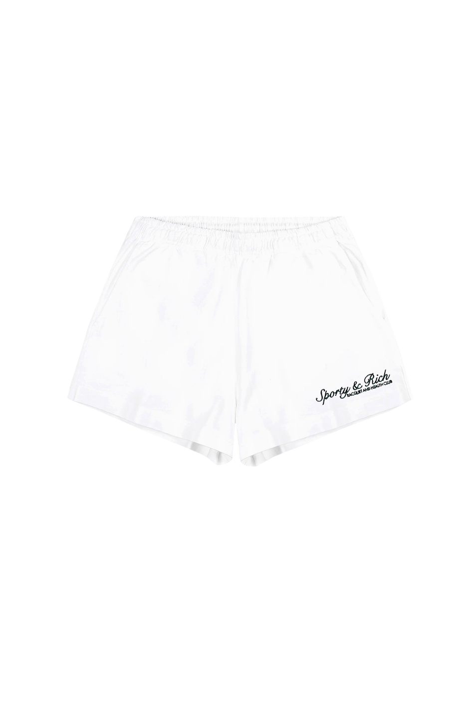 Женский Sporty & Rich Шорты Syracuse с вышивкой (цвет ), артикул SH03761325WH01 | Фото 1