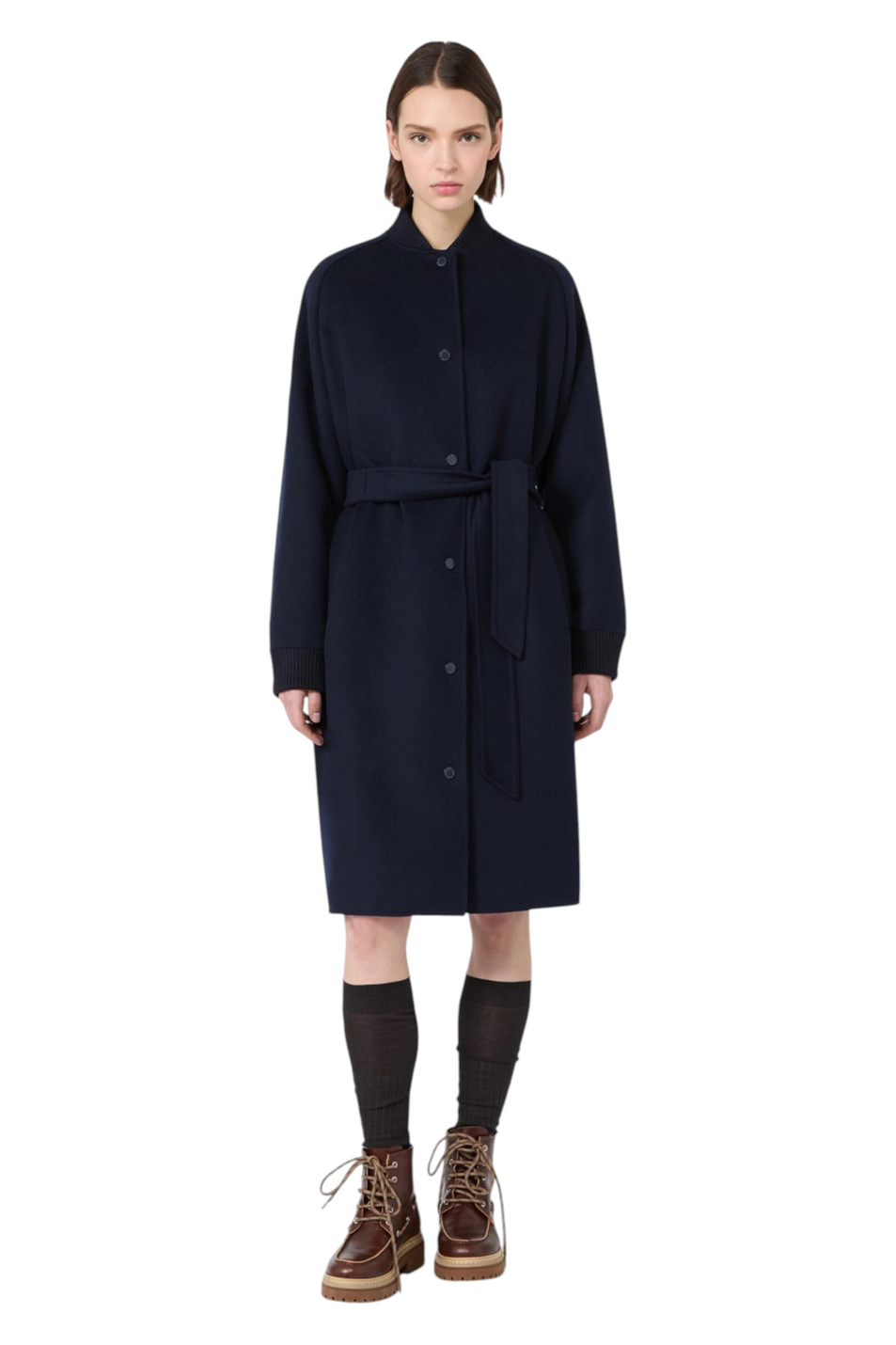 Женский Weekend Max Mara Пальто ABBONO с поясом (цвет ), артикул 2625496032 | Фото 3