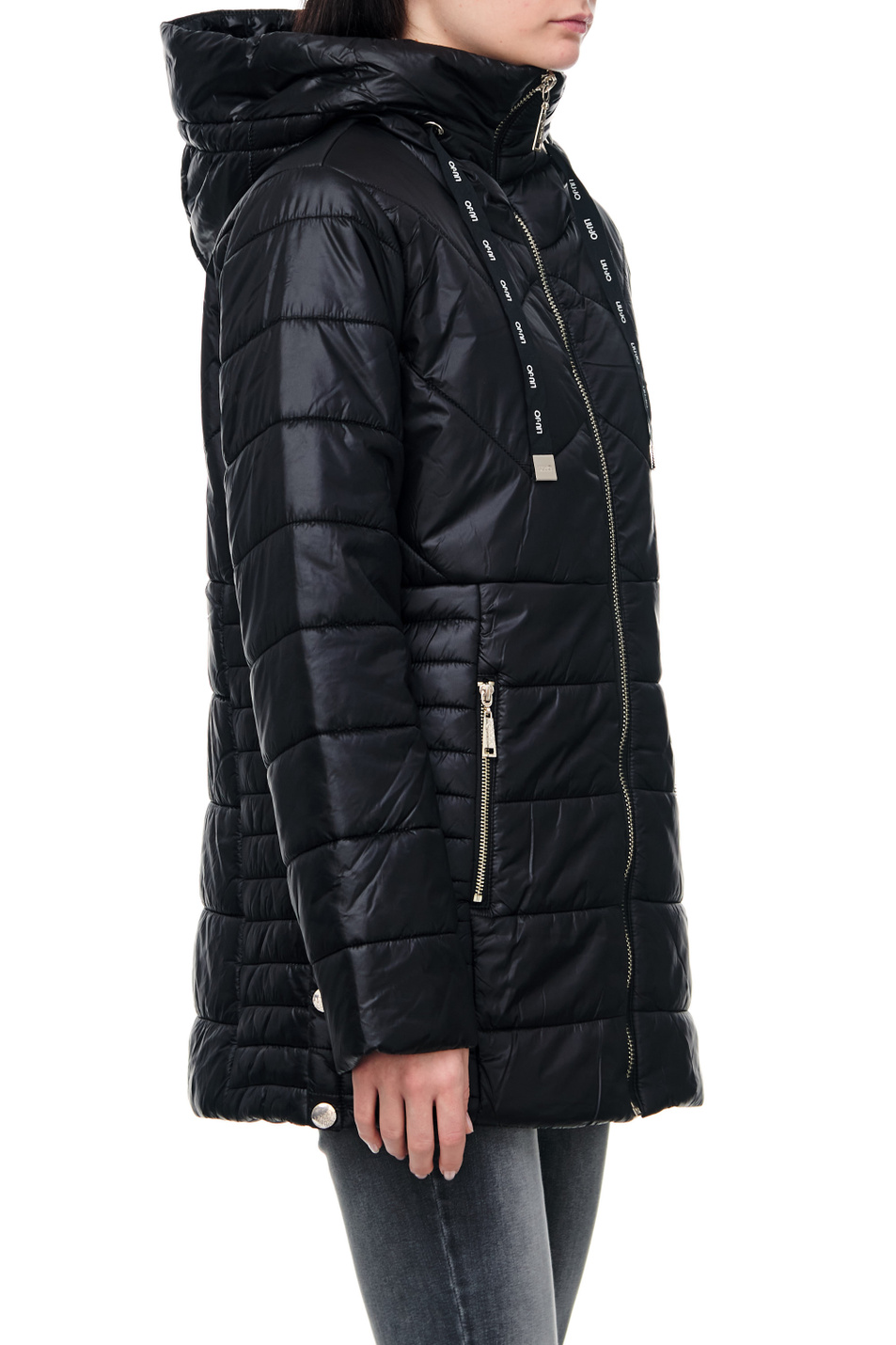 Женский Liu Jo Стеганая куртка с карманами на молнии (цвет ), артикул TF2182T8782 | Фото 6