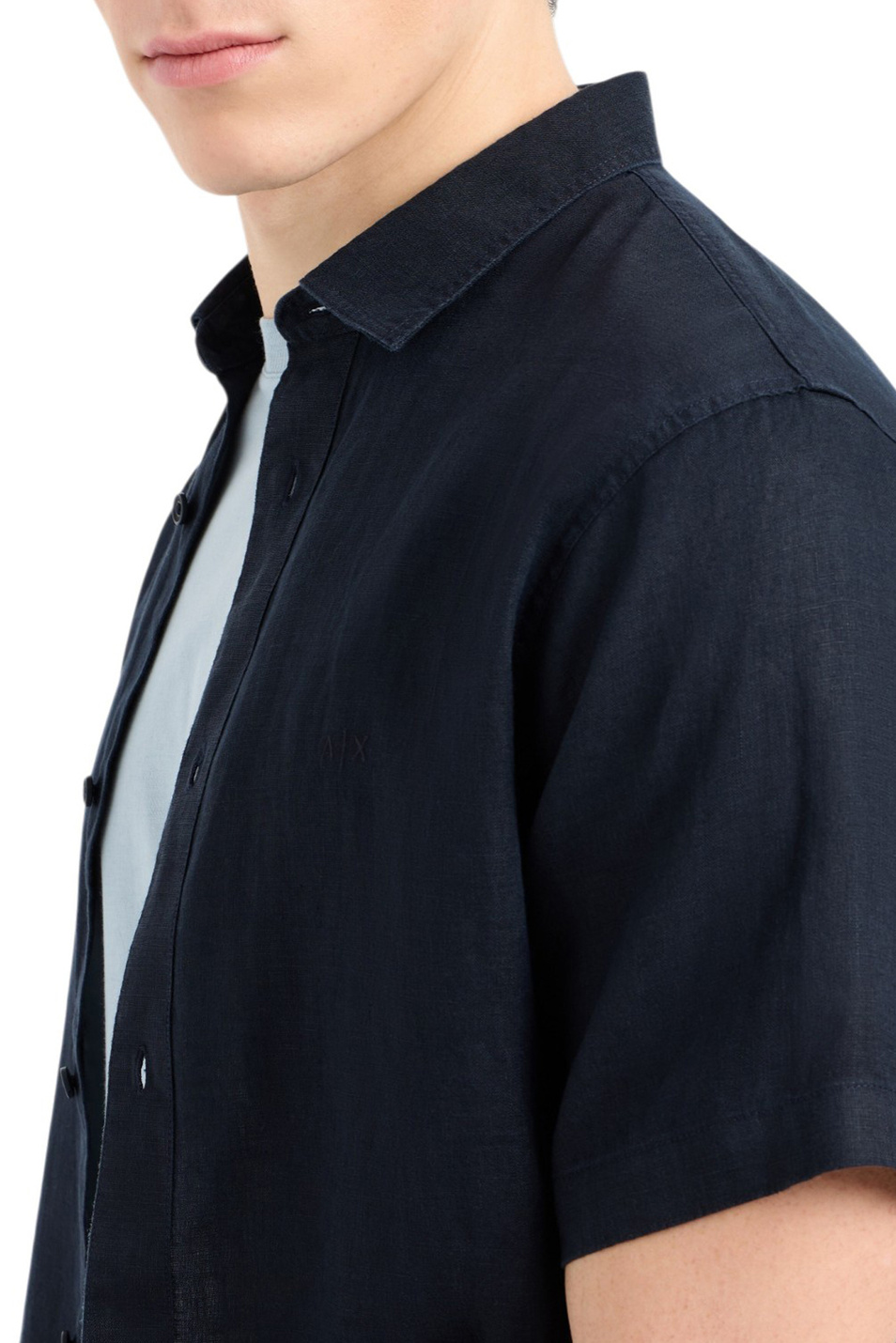 Мужской Armani Exchange Рубашка из льна (цвет ), артикул XM001223-AF14619 | Фото 5