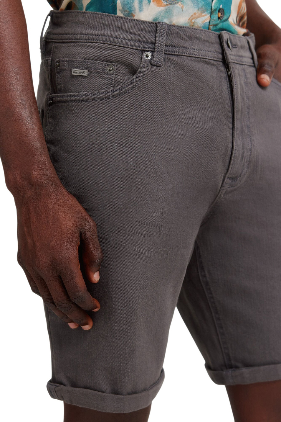 Мужской Springfield Шорты из эластичного хлопка (цвет ), артикул 7133001 | Фото 4