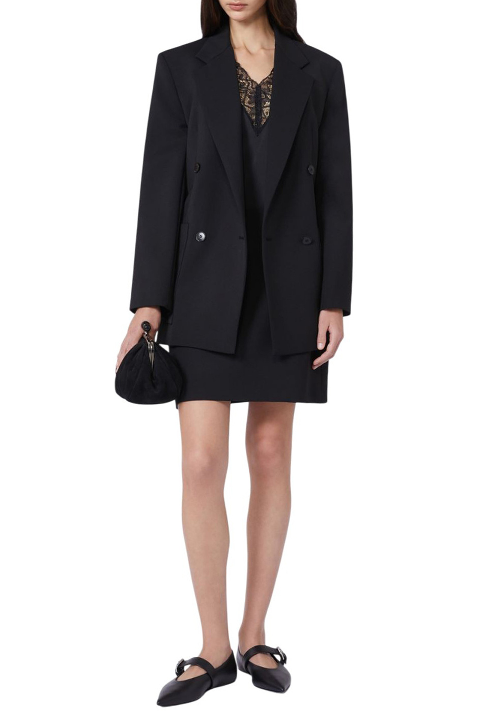 Женский Weekend Max Mara Пиджак двубортный VELOCE (цвет ), артикул 2615041081 | Фото 2