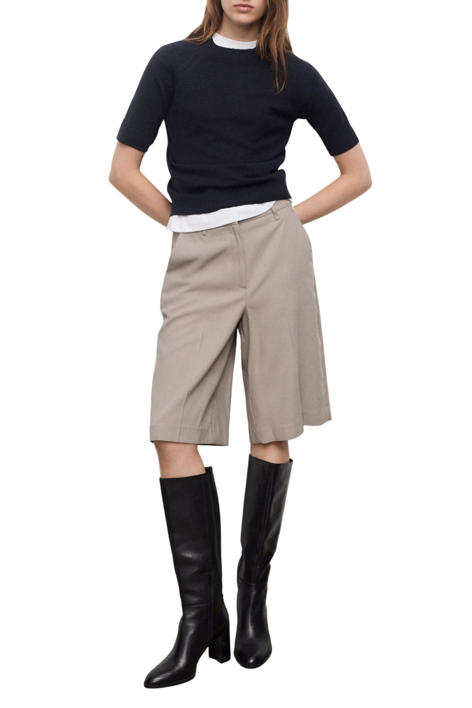 Женский Mango Джемпер NURIA с короткими рукавами (цвет ), артикул 17007784 | Фото 2