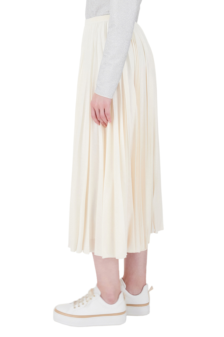 Max Mara Плиссированная юбка COLIBRI с эластичным поясом (цвет ), артикул 37710116 | Фото 4