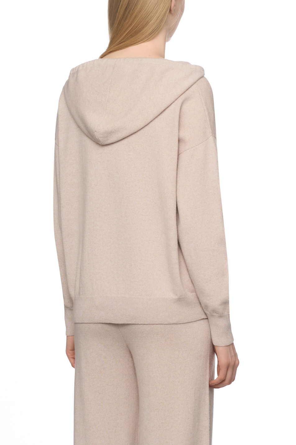 Худи с кулиской|Основной цвет:Персиковый Женский Peserico Худи с кулиской (цвет ), артикул A99299F12-9283A | Фото 5