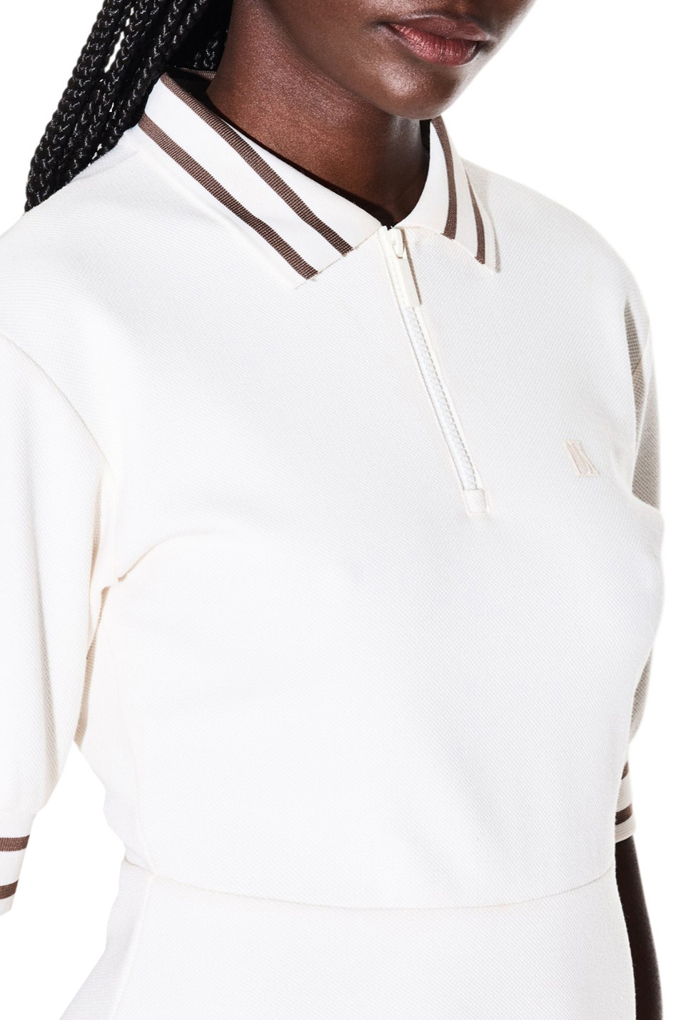 Женский Armani Exchange Платье с контрастными деталями (цвет ), артикул XW001739-AF13401 | Фото 4