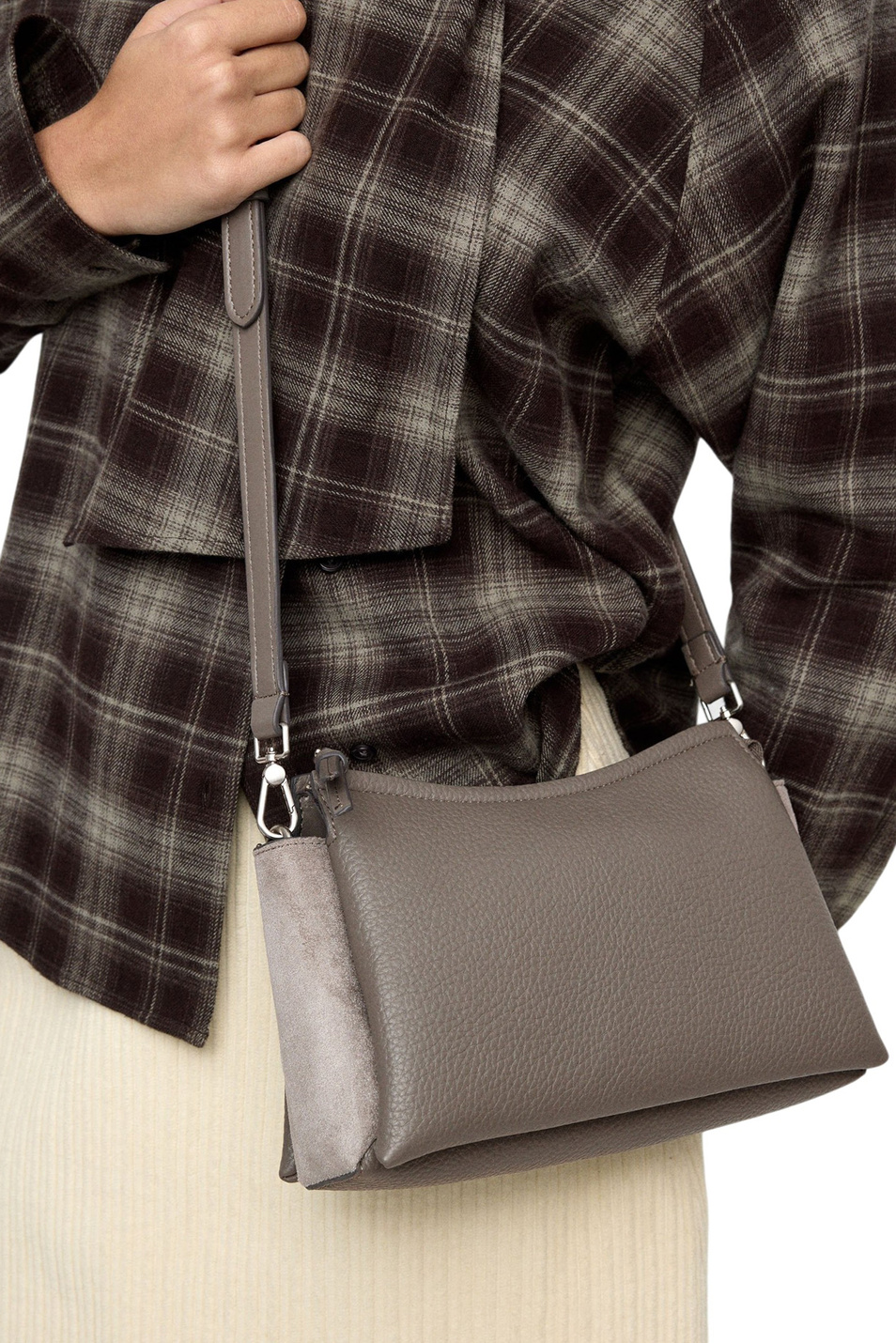 Женский Parfois Сумка через плечо с текстурой (цвет ), артикул 245753 | Фото 5