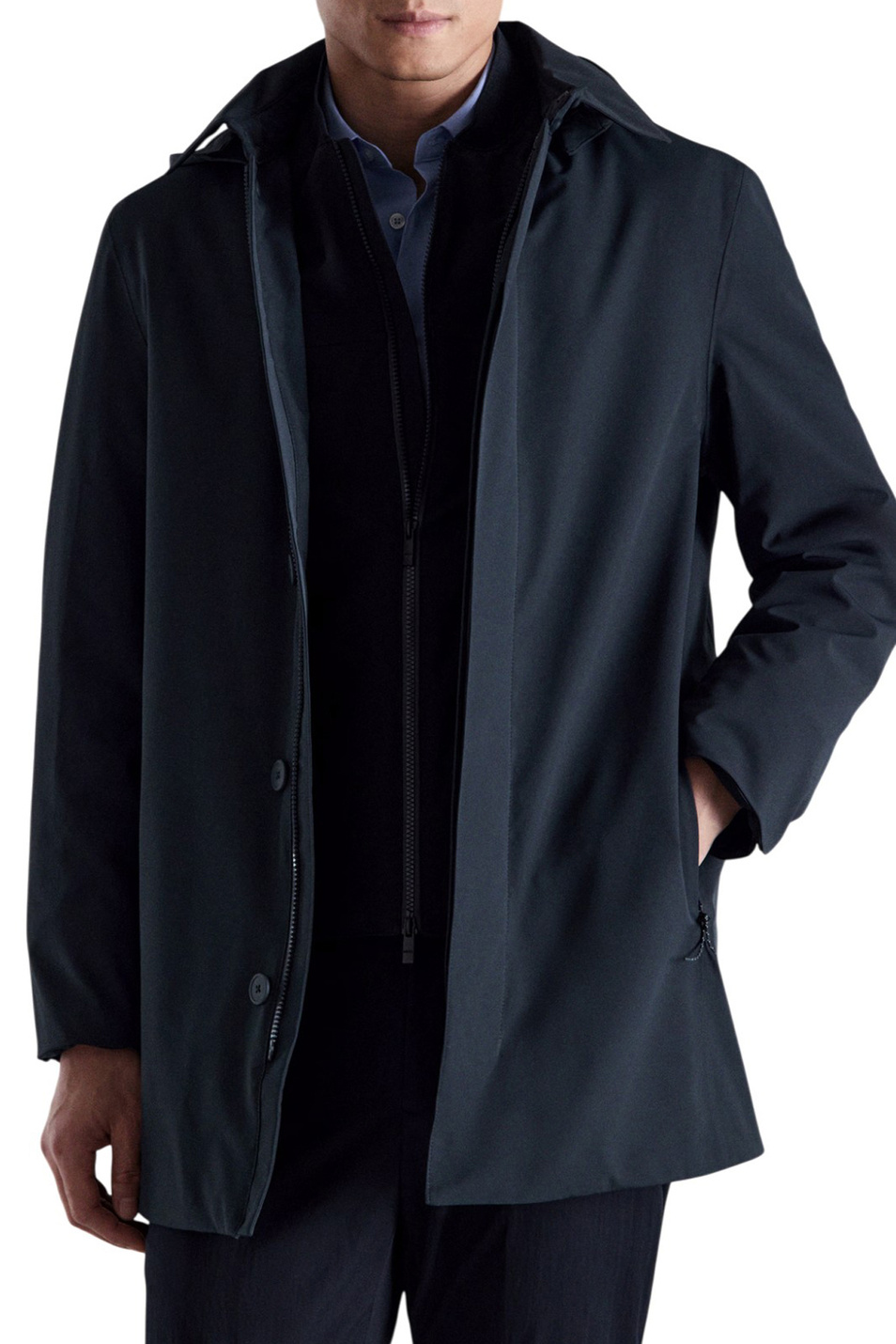 Мужской Mango Man Куртка ELIO со съемным капюшоном (цвет ), артикул 27044408 | Фото 4