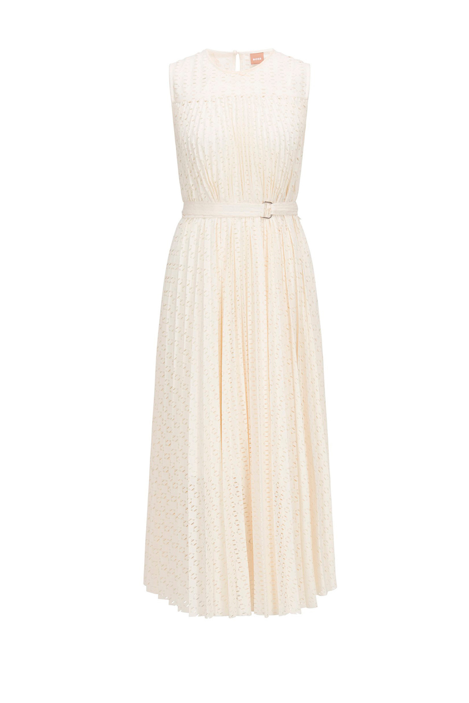 Женский BOSS Платье плиссированное с поясом (цвет ), артикул 50472469 | Фото 1