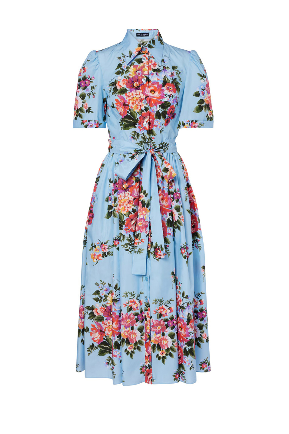 Женский Dolce & Gabbana Платье из хлопка (цвет ), артикул F6JFNT-HS5UU | Фото 1