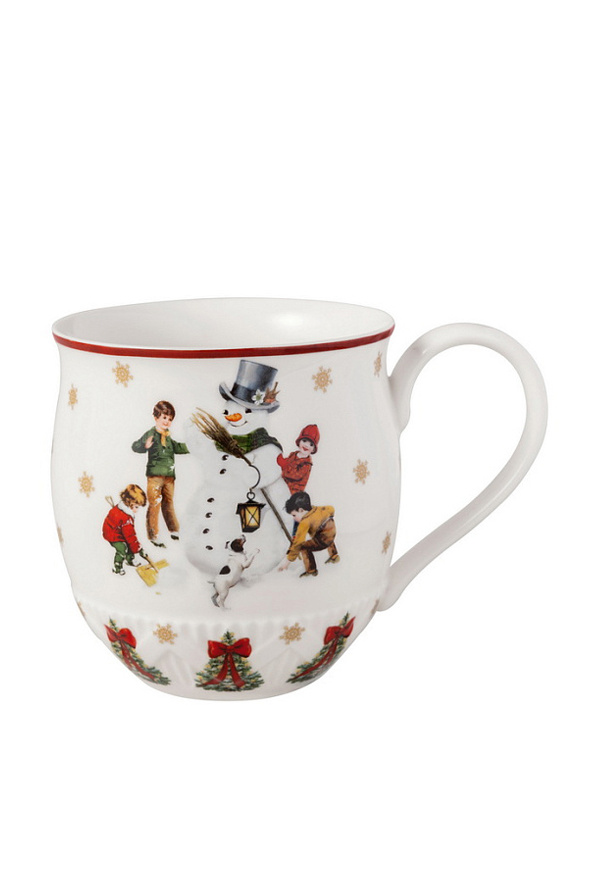 Не имеет пола Villeroy & Boch Кружка "Лепим снеговика", 390 мл (цвет ), артикул 14-8332-4863 | Фото 1