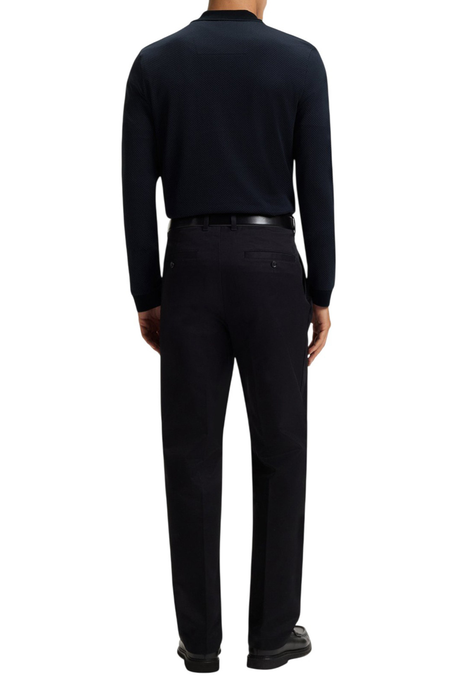 Мужской BOSS Джемпер поло Peduzzi из хлопка (цвет ), артикул 50549583 | Фото 4