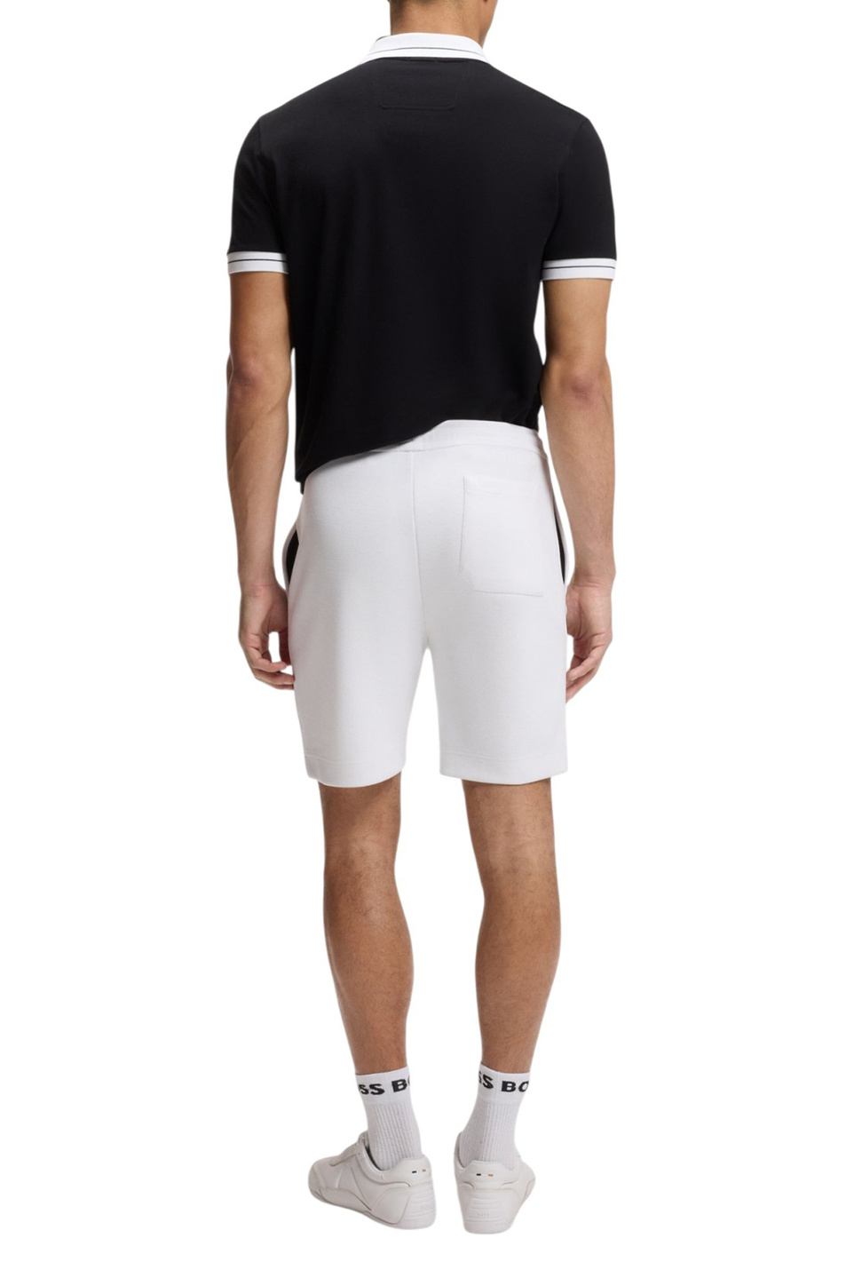 Мужской BOSS Шорты Join из смесового хлопка (цвет ), артикул 50561776 | Фото 4
