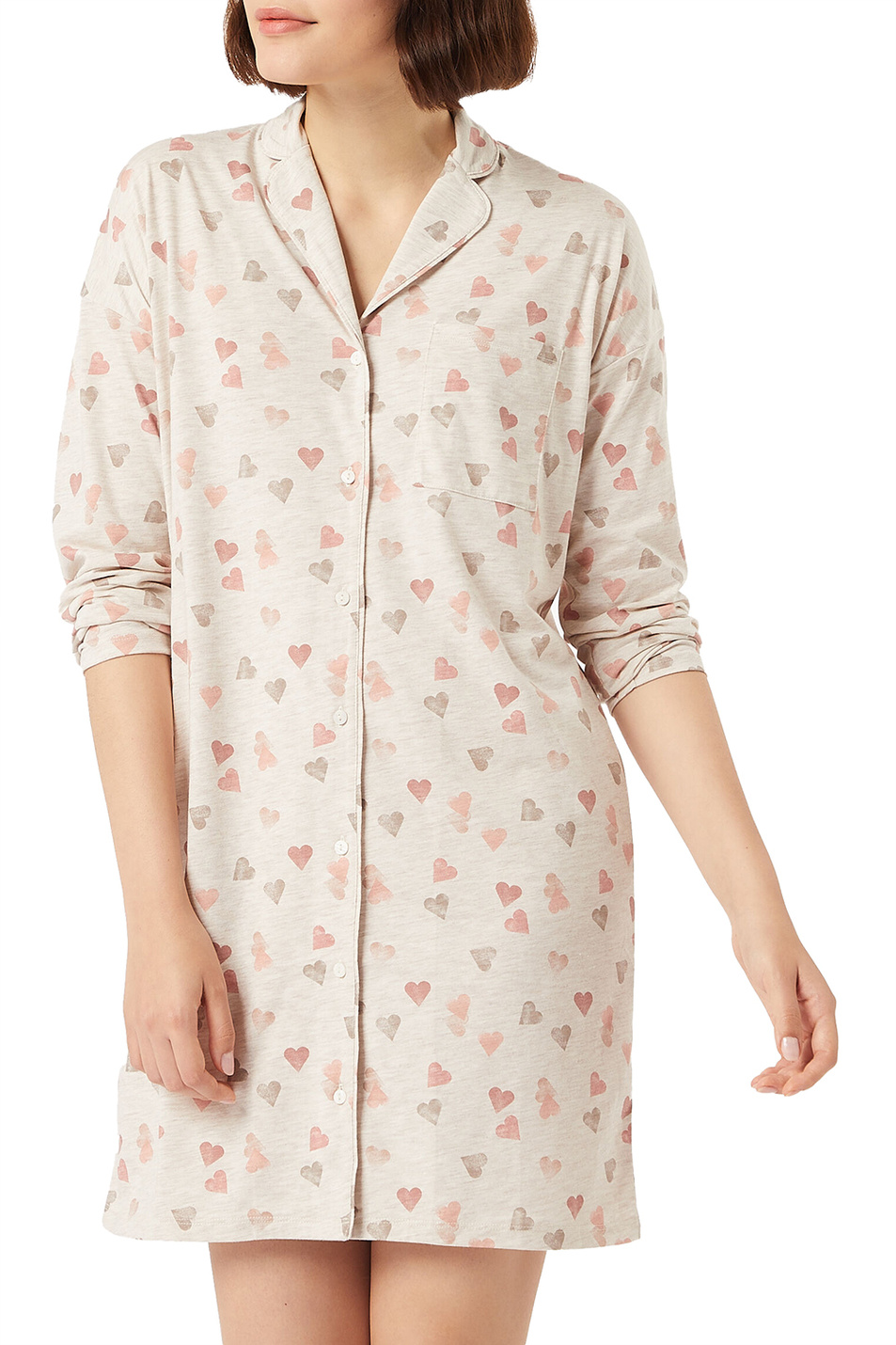 Женский Etam Ночная рубашка DECLAN с принтом (цвет ), артикул 6539375 | Фото 1