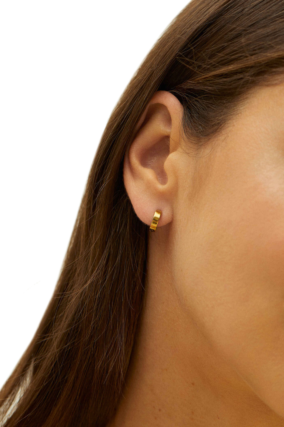 Маленькие серьги-кольца|Основной цвет:Золотой Женский Parfois Маленькие серьги-кольца (цвет ), артикул 186763 | Фото 3