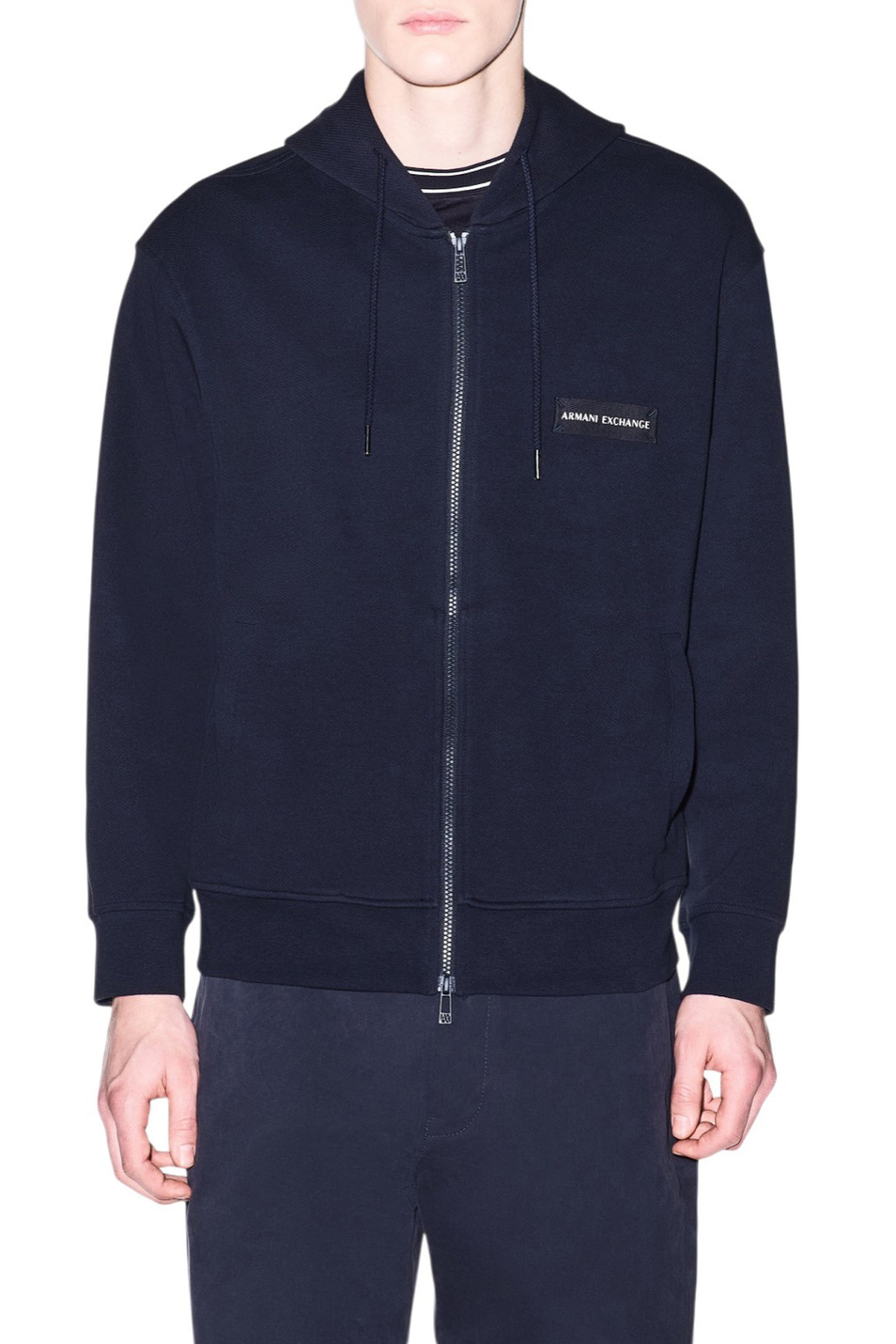 Мужской Armani Exchange Толстовка однотонная (цвет ), артикул XM002352-AF21869 | Фото 3