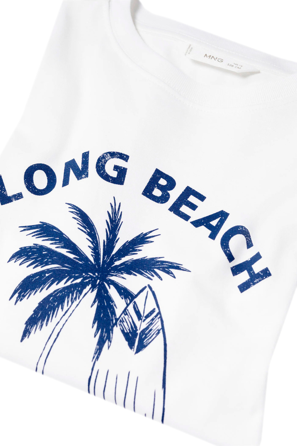 Мальчикам Mango Kids Футболка CHILL из натурального хлопка с принтом (цвет ), артикул 47015945 | Фото 3