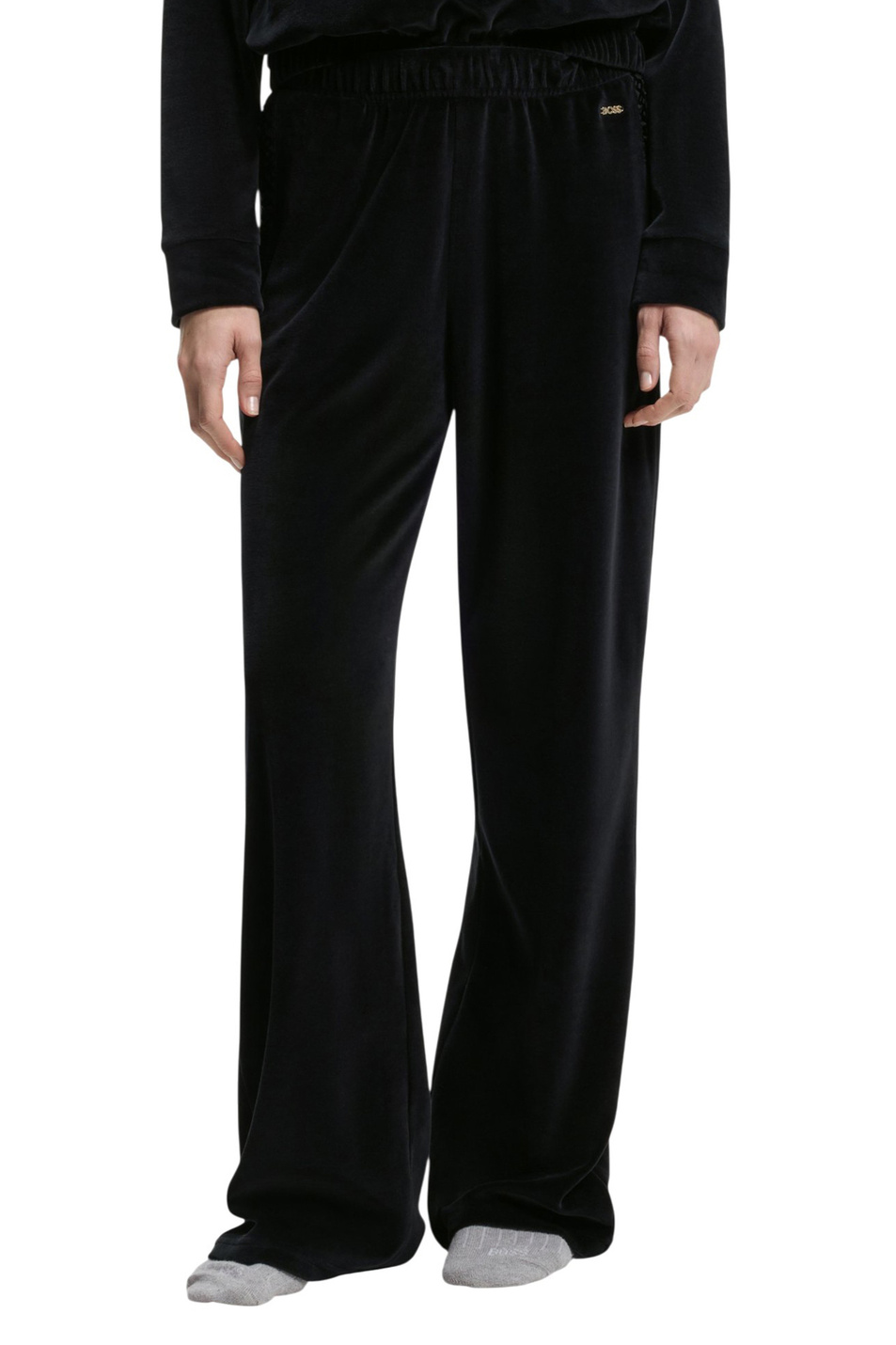 Женский BOSS Брюки из велюра (цвет ), артикул 50550716 | Фото 3