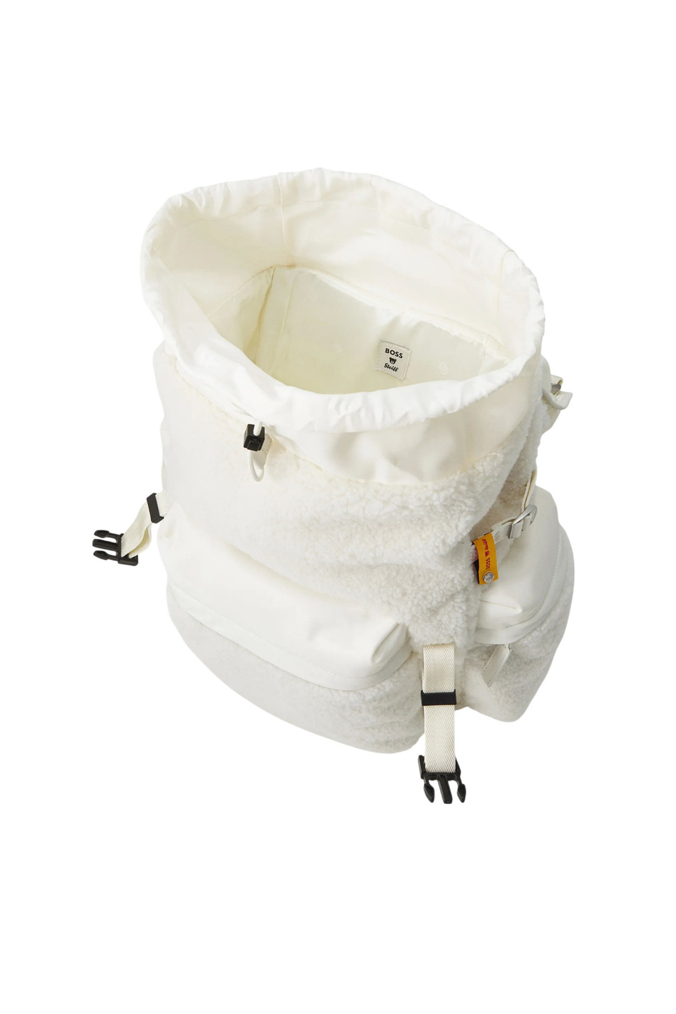 Рюкзак в стиле тедди|Основной цвет:Белый Мужской BOSS Рюкзак в стиле тедди (цвет ), артикул 50552910 | Фото 3