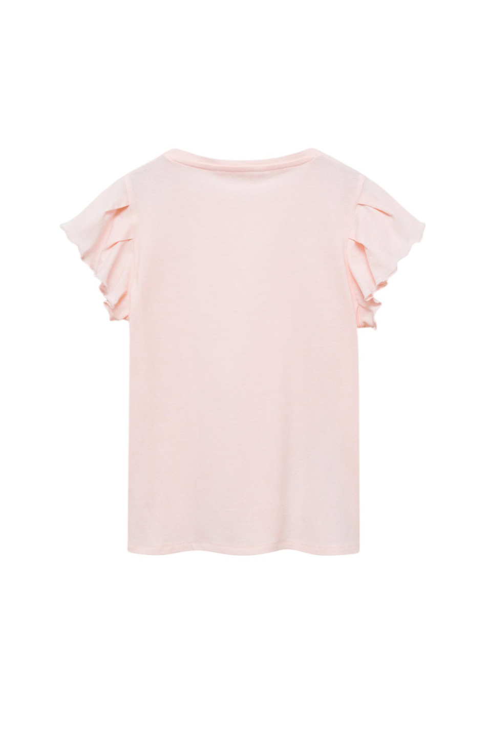 Девочкам Mango Kids Футболка SOFT из хлопка (цвет ), артикул 87044800 | Фото 2