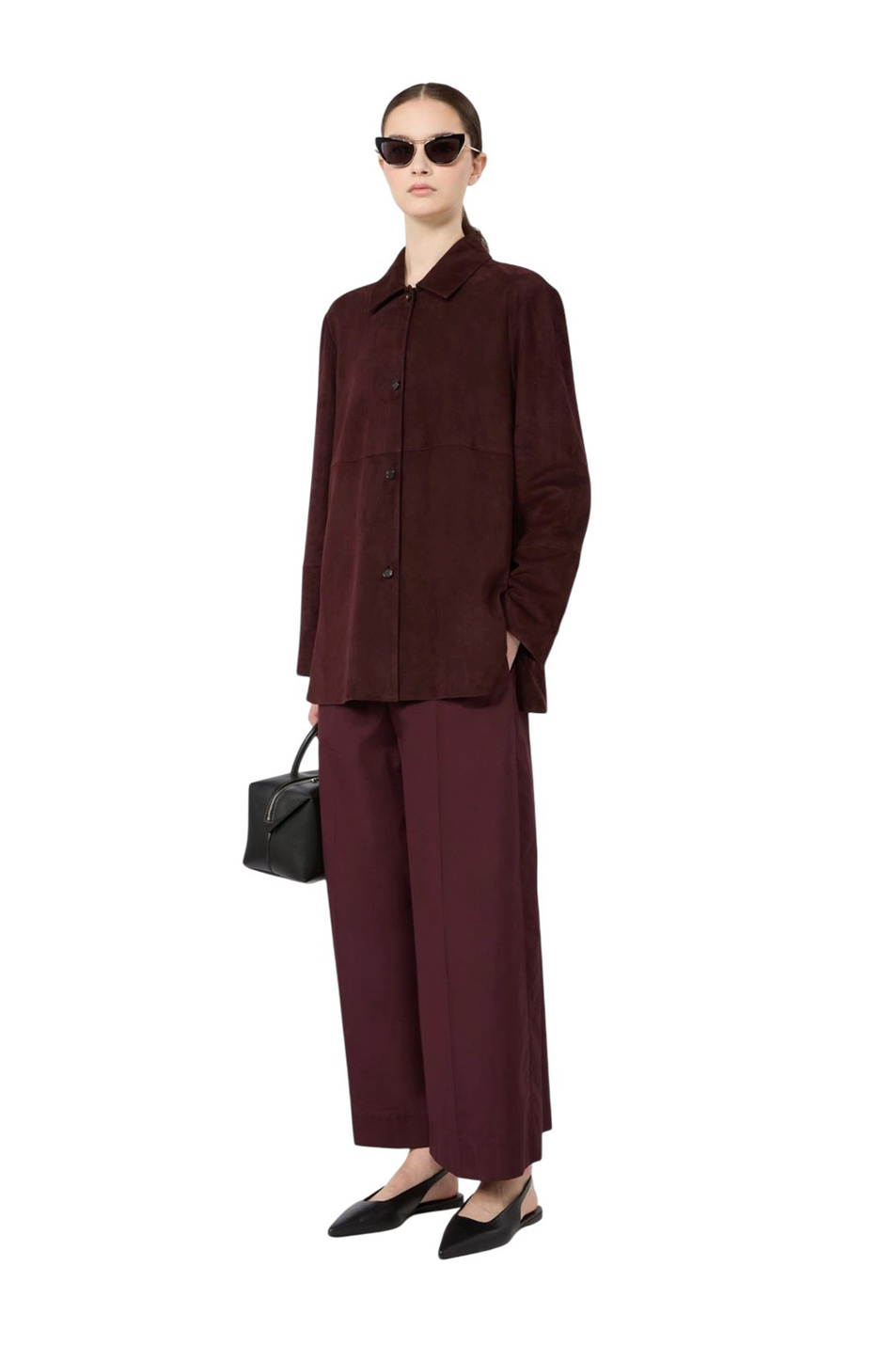 Женский Max Mara Брюки EPOCA из хлопка (цвет ), артикул 2629136021 | Фото 2
